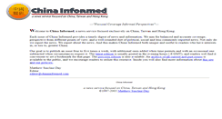 Desktop Screenshot of chinainformed.com